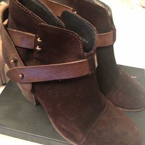 Rag and bone harrow booties